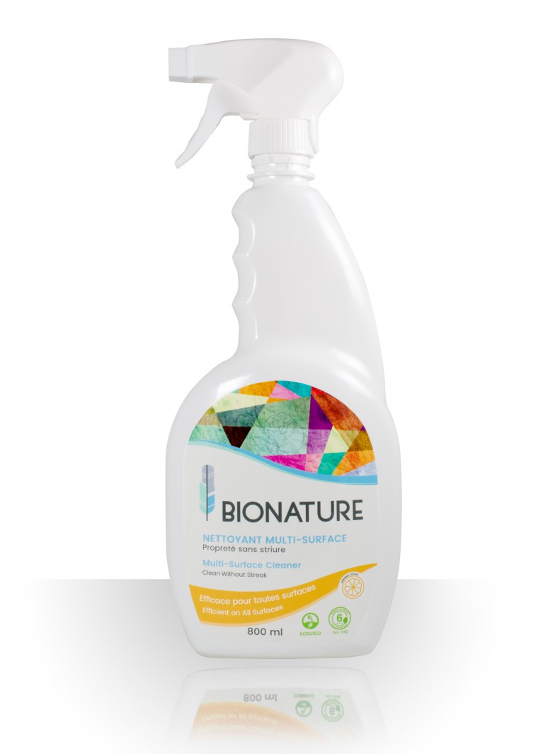 Nettoyant multi-surface – Laboratoire Bionature